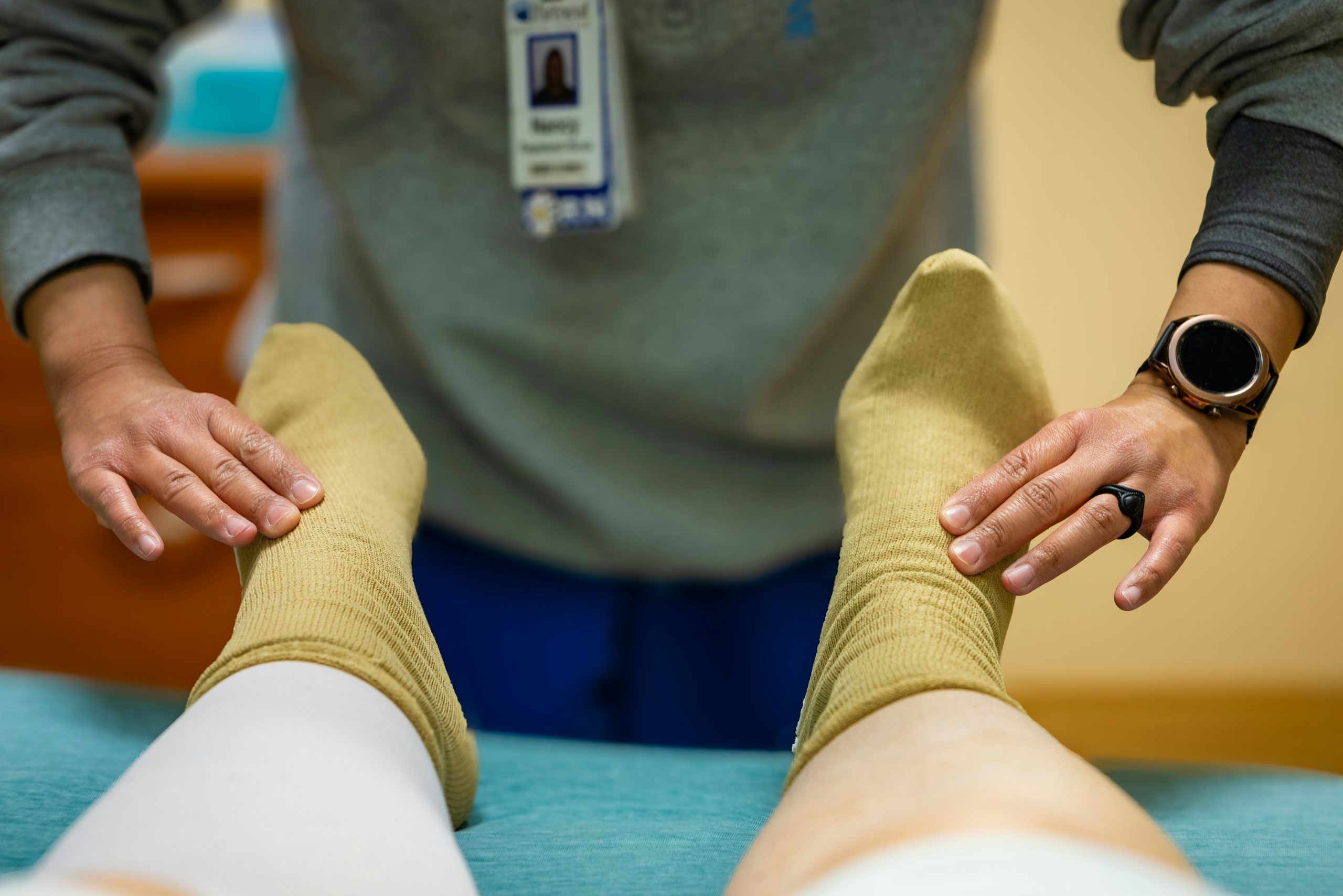 Peripheral neuropathy examination at Carolina West Clinic in Lexington, SC